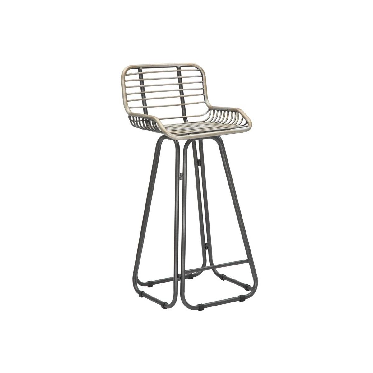 Sgabello Dublin cm.45x45x102 |Mauro Ferretti