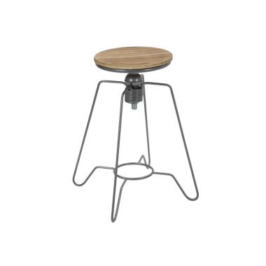 Sgabello Heintreck cm.Ø39x55-70 |Mauro Ferretti