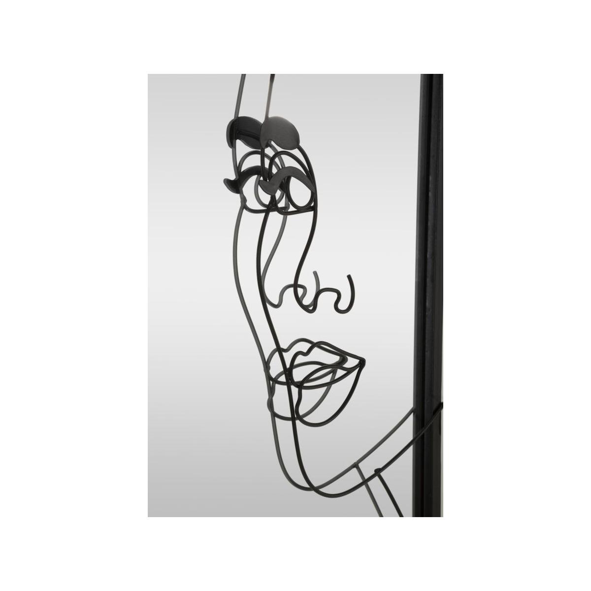 Specchio Da Muro Eleonor cm.64,8x3,8x85 Misura Specchio cm.35x50 |Mauro Ferretti