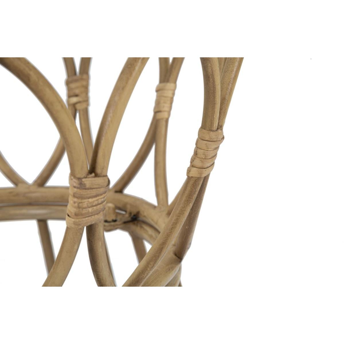 Tavolo Da Caffe' Panama Circle cm.Ø50x50 |Mauro Ferretti