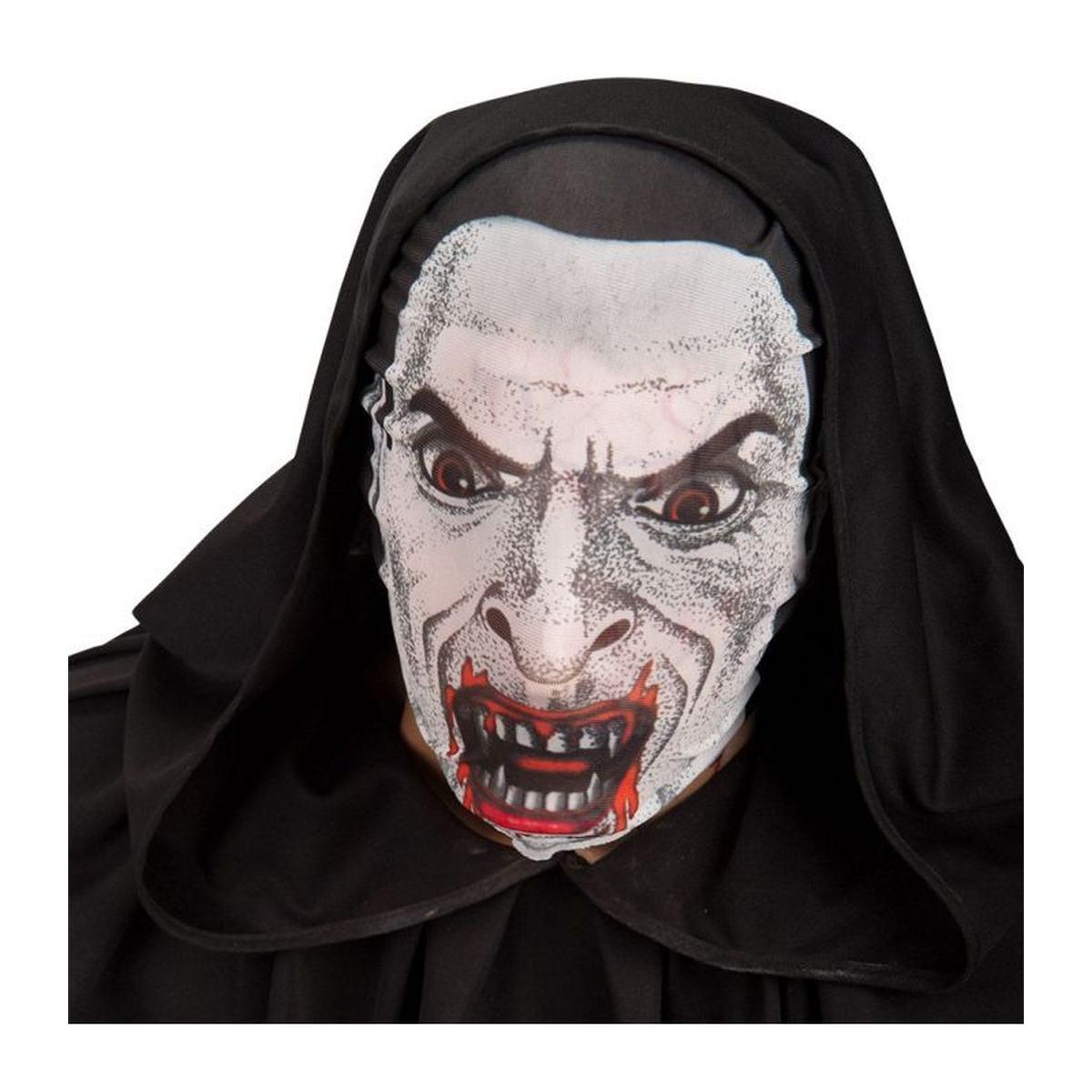 Maschera Viso Lattice Tessuto Vampiro |Carnival Toys