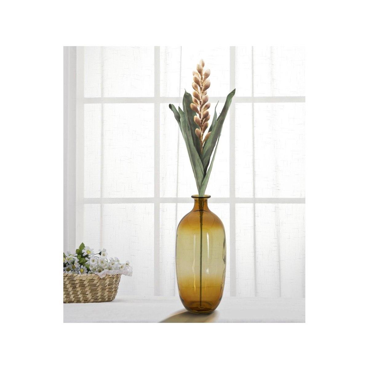 Vaso Botella Napoles Vetro Riciclato Orange cm.Ø16x38 Made In Spain |Mauro Ferretti