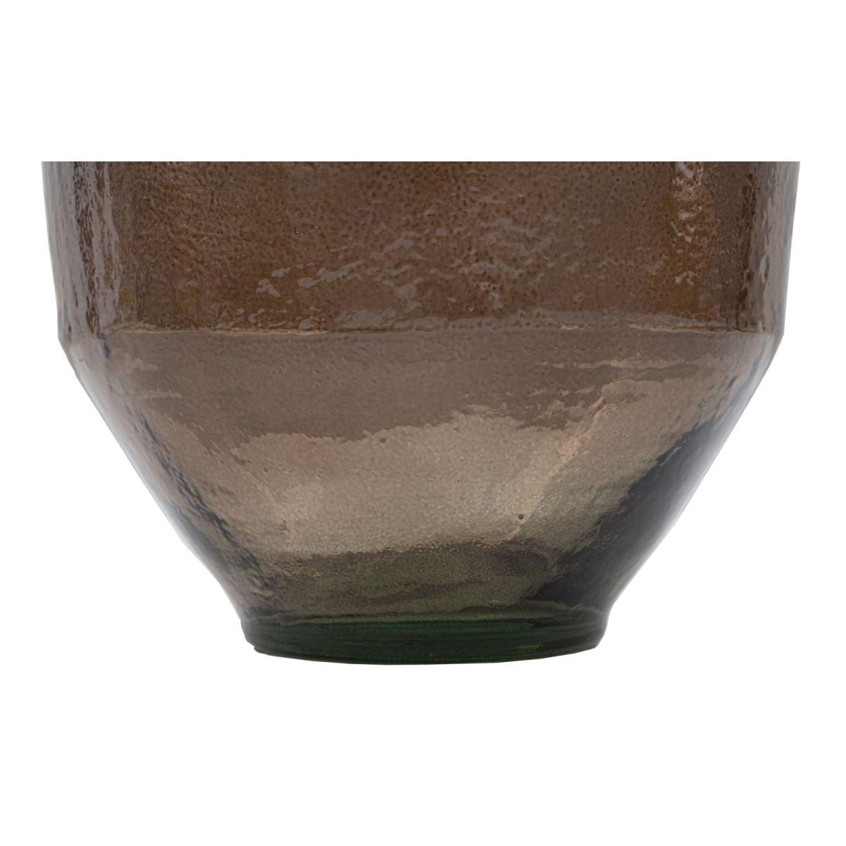 Vaso Jarron Adobe Vetro Riciclato cm.Ø26x80 Made In Spain |Mauro Ferretti