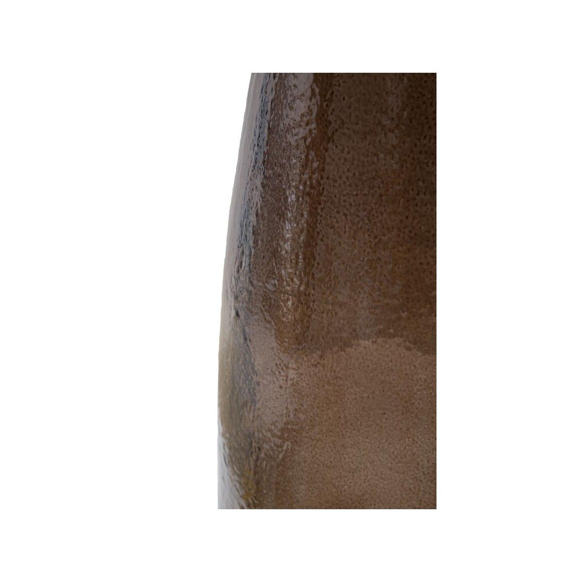 Vaso Jarron Adobe Vetro Riciclato cm.Ø26x80 Made In Spain |Mauro Ferretti