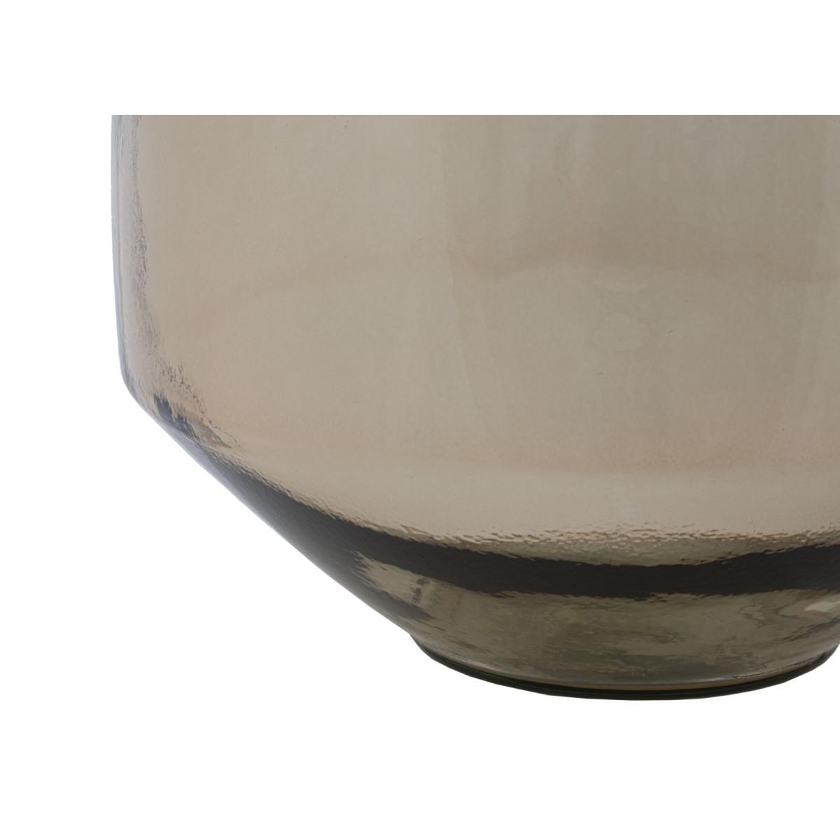 Vaso Jarron Adobe Vetro Riciclato cm.Ø33x60 Made In Spain |Mauro Ferretti