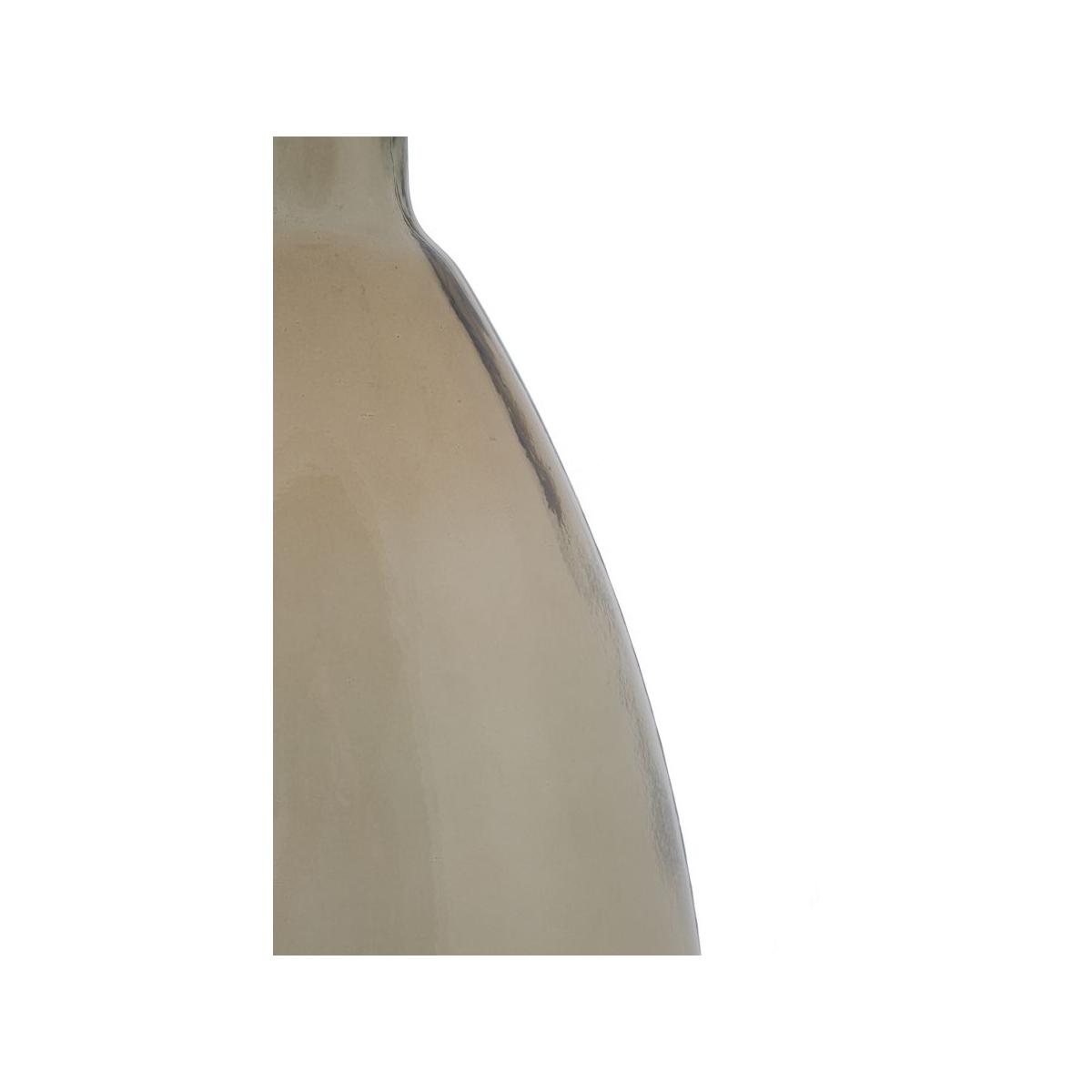 Vaso Jarron Adobe Vetro Riciclato cm.Ø33x60 Made In Spain |Mauro Ferretti