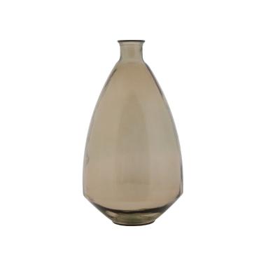 Vaso Jarron Adobe Vetro Riciclato cm.Ø33x60 Made In Spain |Mauro Ferretti
