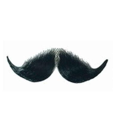 Baffi Castani con Adesivo |Orlob