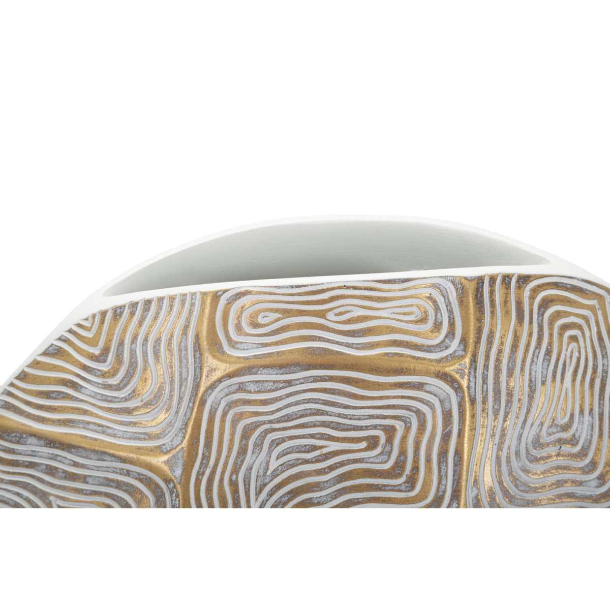 Vaso Resina Eclips cm.36x11x34,5 |Mauro Ferretti