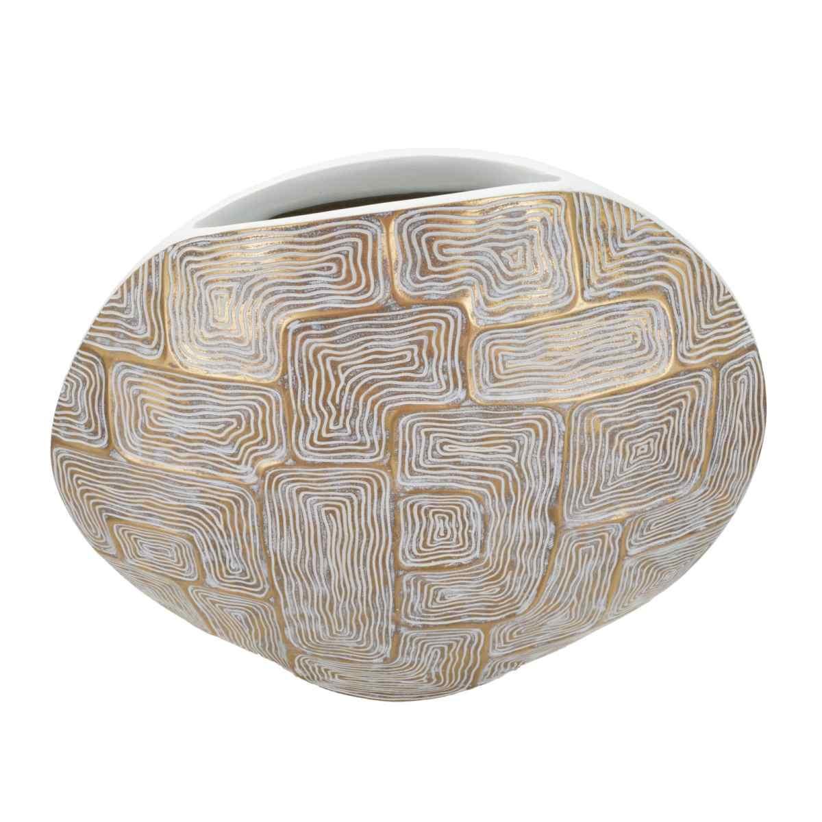 Vaso Resina Eclips cm.48x13x44,5 |Mauro Ferretti