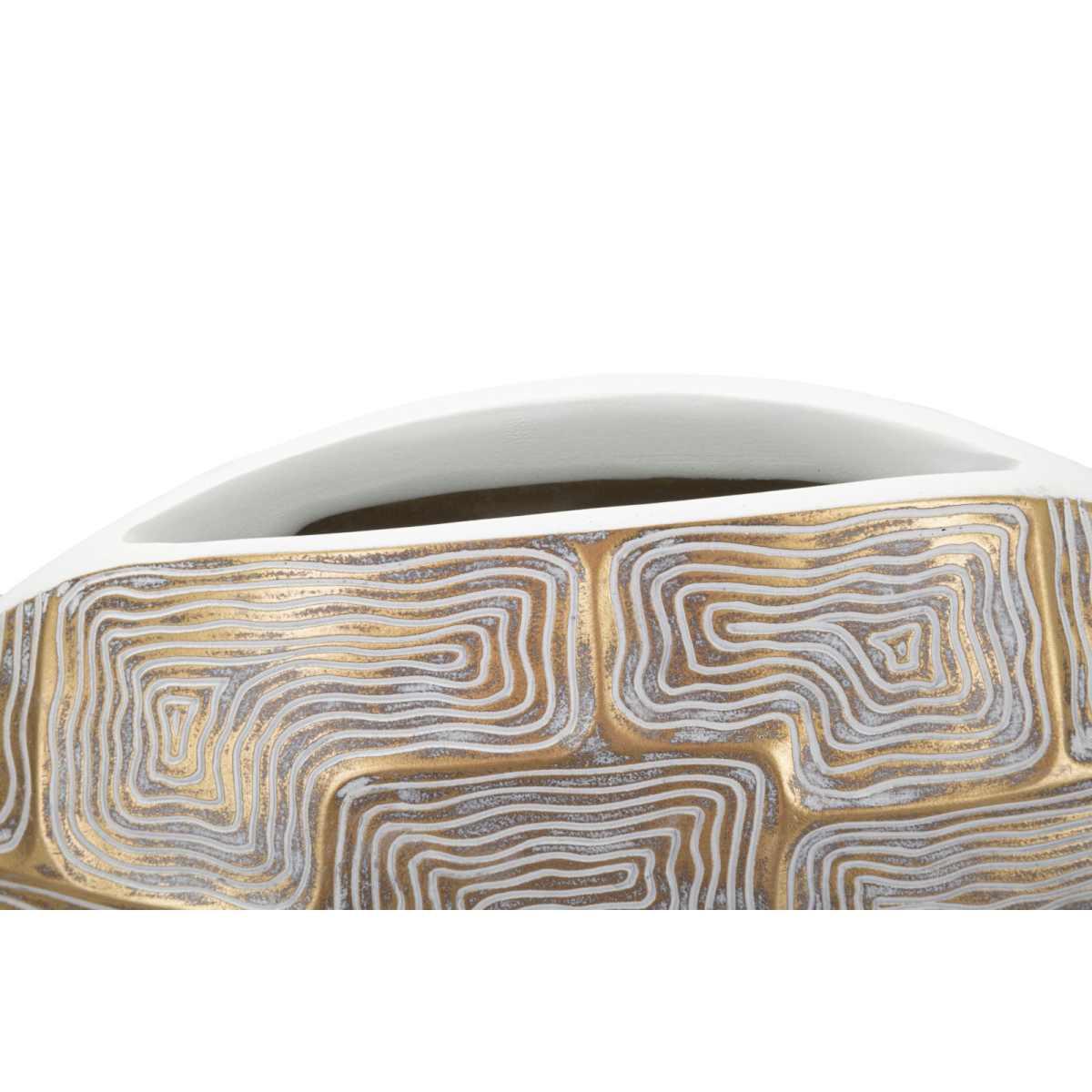 Vaso Resina Eclips cm.48x13x44,5 |Mauro Ferretti