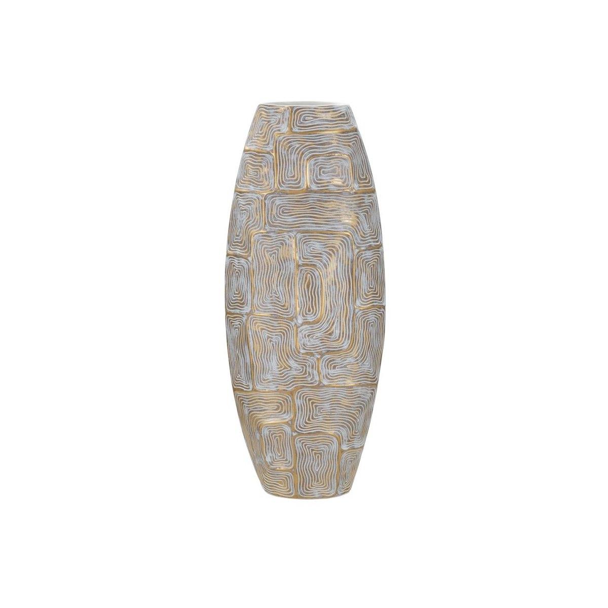 Vaso resina eclips tower 24 x 11,5 x 59,5 cm
