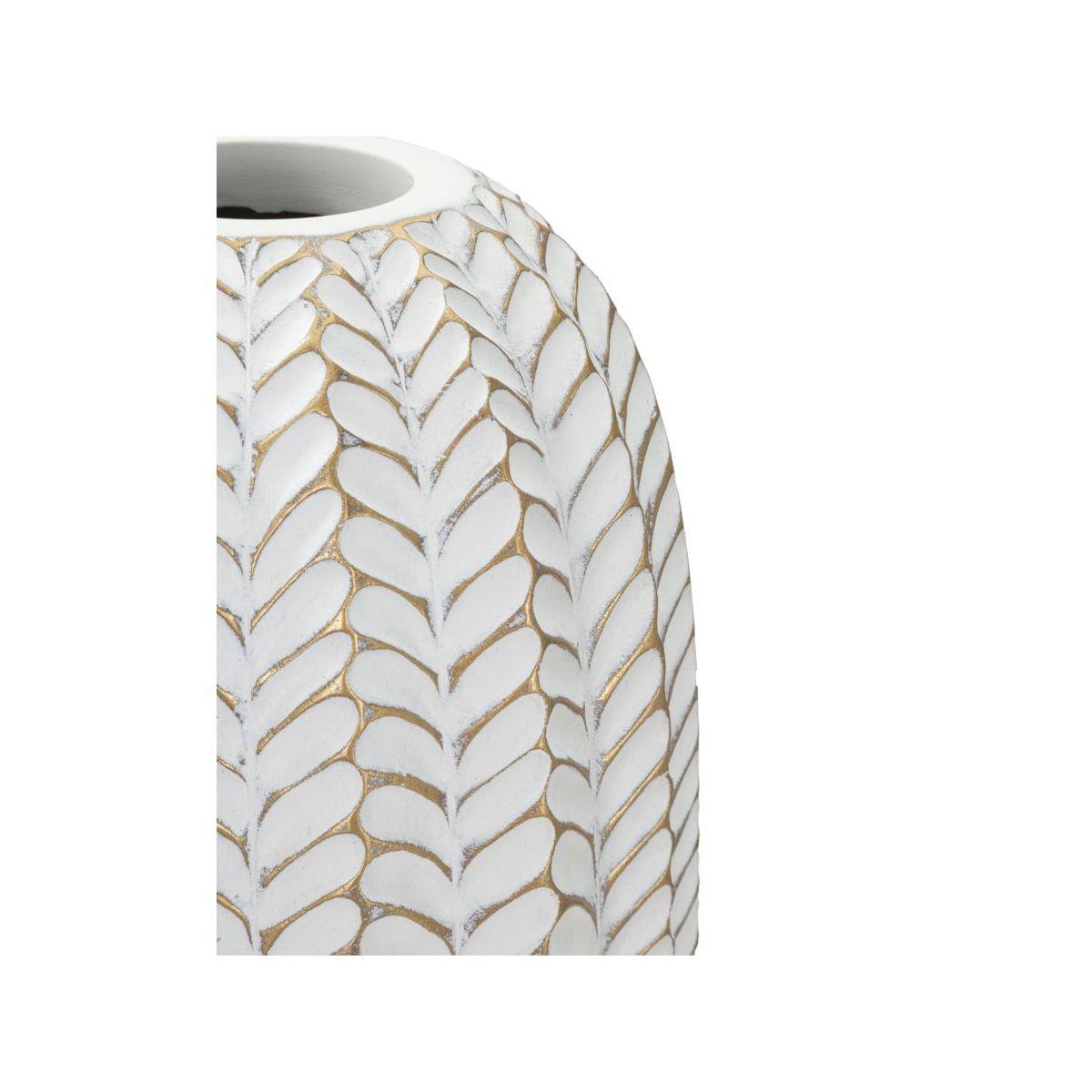 Vaso Resina Leaf cm.Ø18,5x46 |Mauro Ferretti