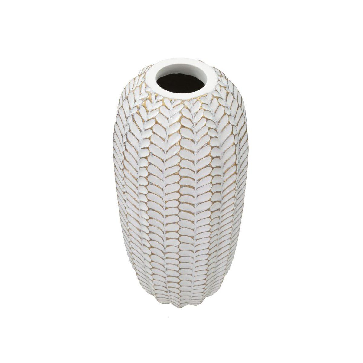 Vaso Resina Leaf cm.Ø18,5x46 |Mauro Ferretti