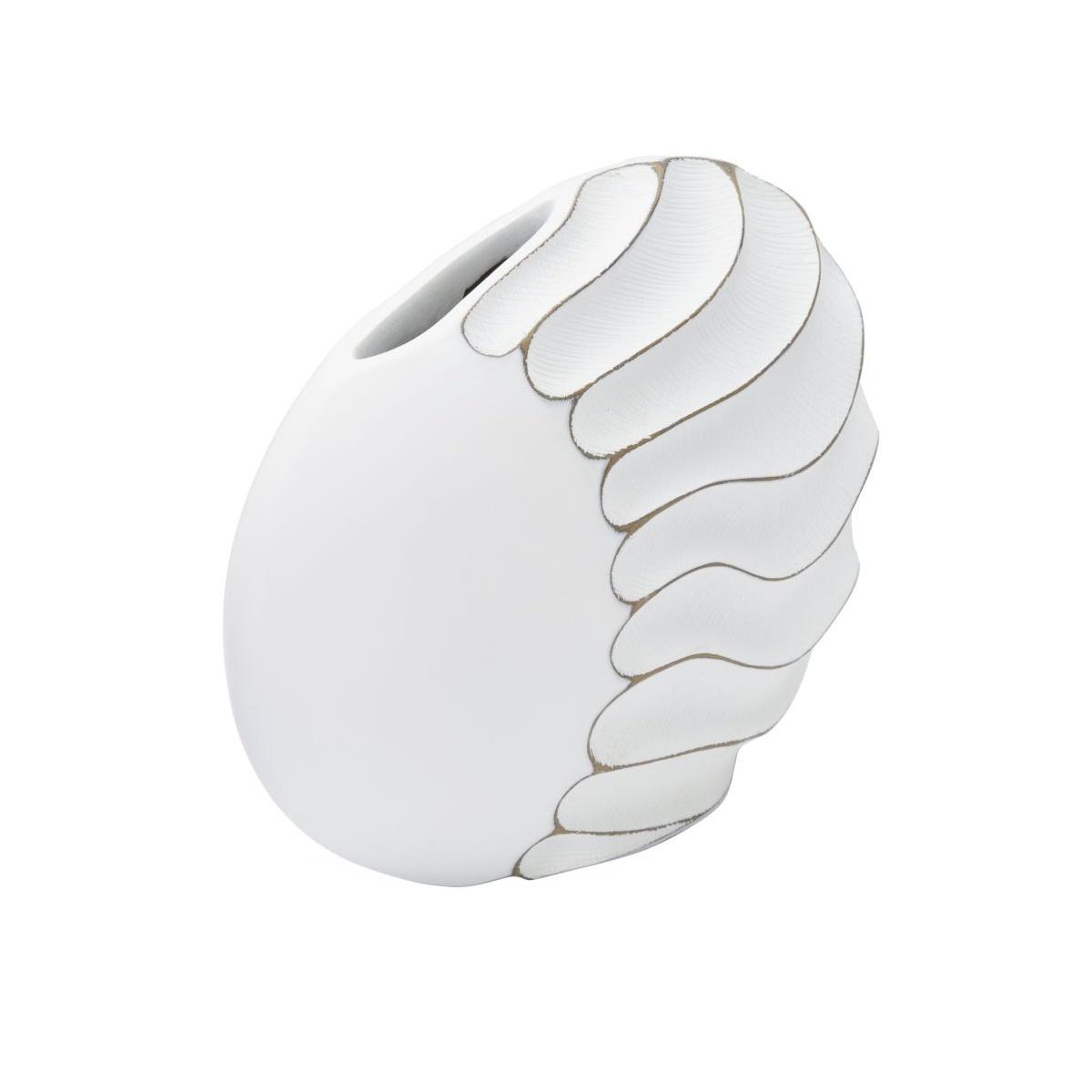 Vaso Resina Lines cm.34x11,5x24,5 |Mauro Ferretti