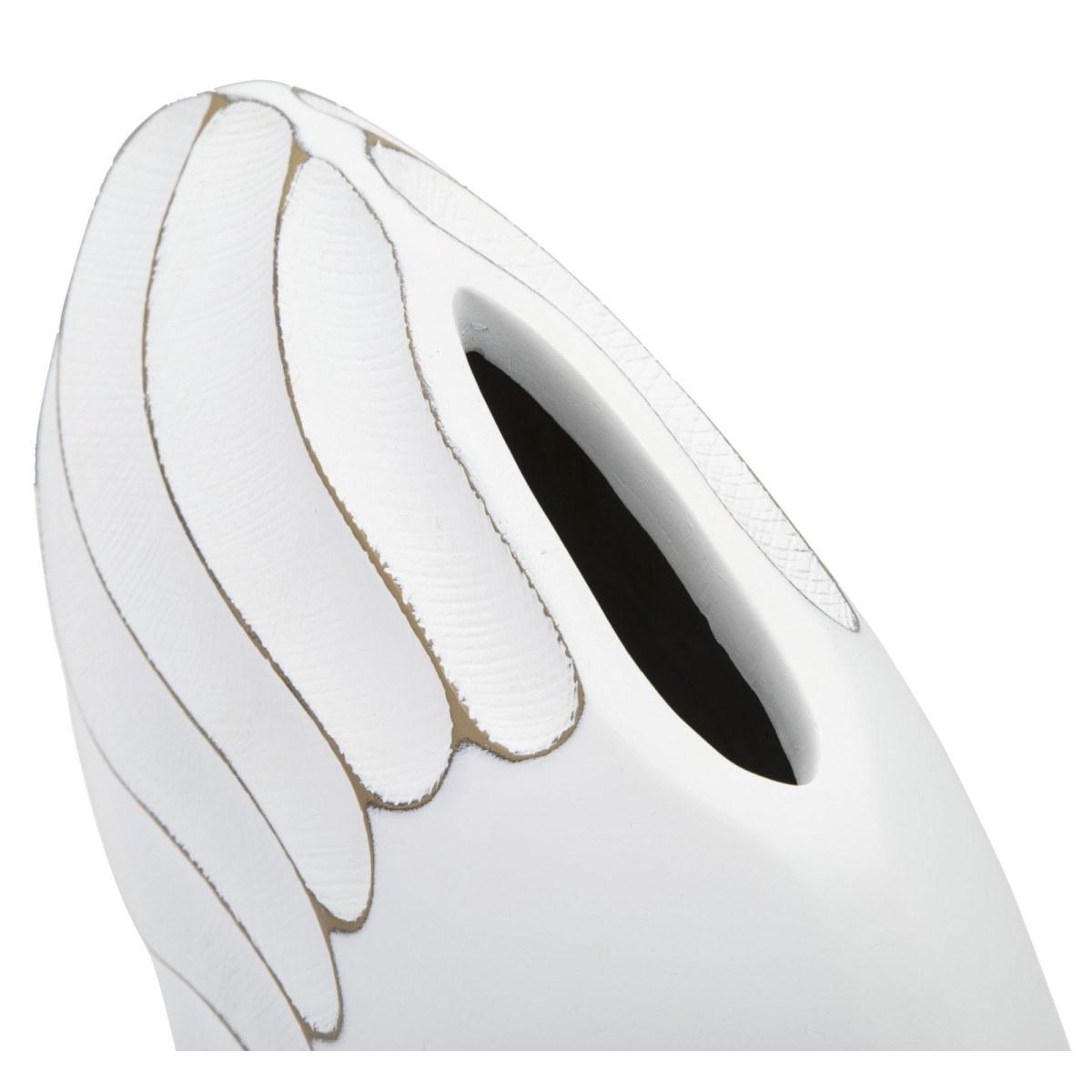 Vaso Resina Lines cm.34x11,5x24,5 |Mauro Ferretti