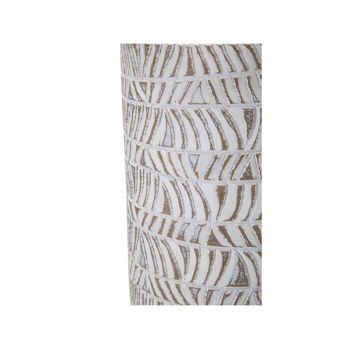 Vaso Resina Nairobi Bottle cm.Ø15x49,5 |Mauro Ferretti