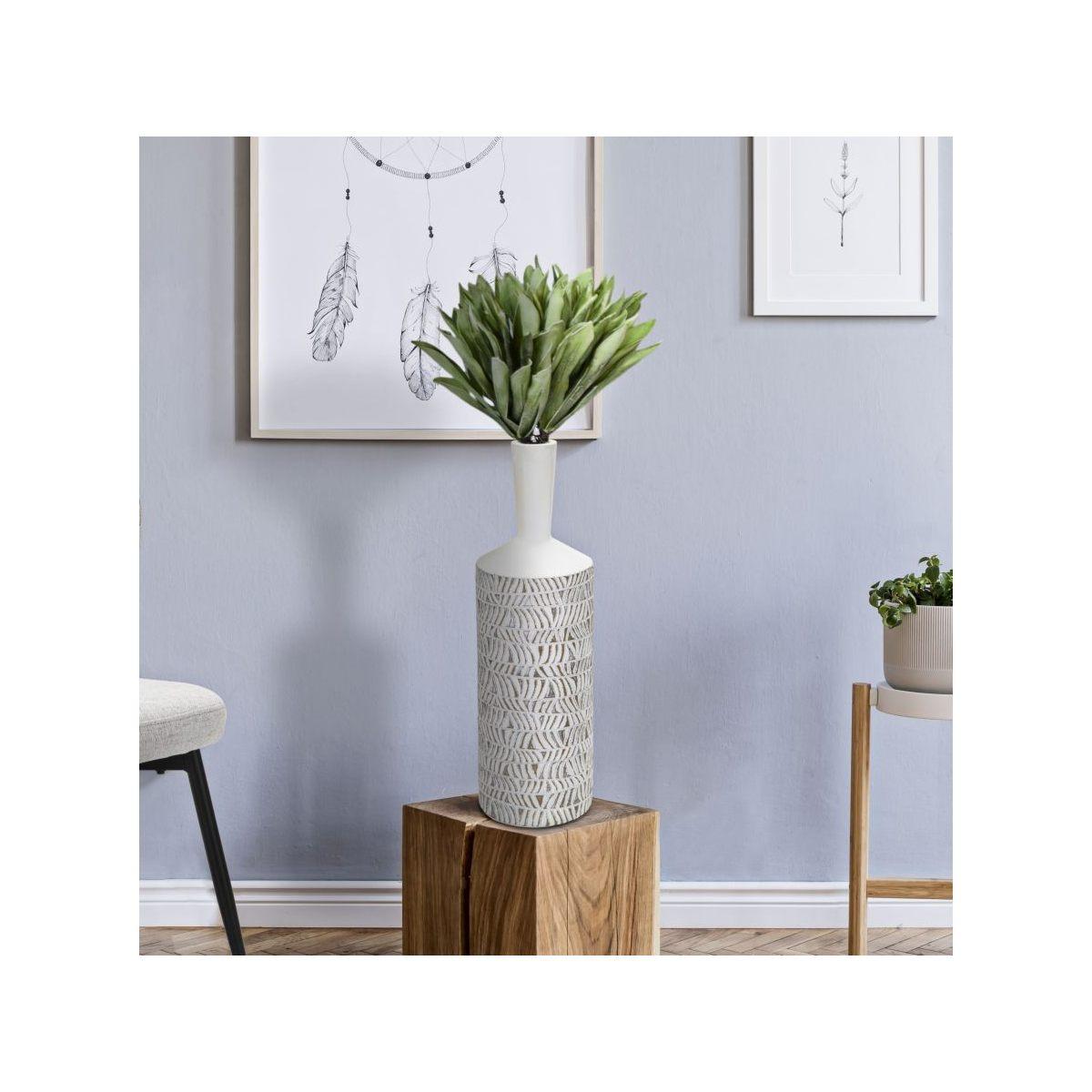 Vaso Resina Nairobi Bottle cm.Ø15x49,5 |Mauro Ferretti