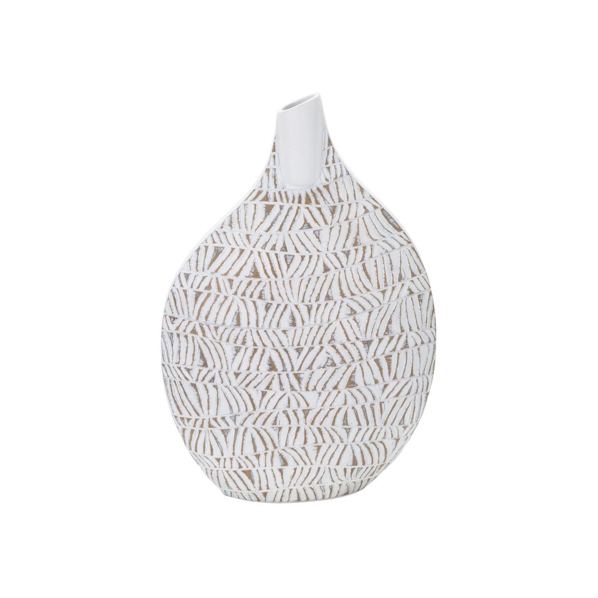 Vaso Resina Nairobi cm.30,5x11,5x46,5 |Mauro Ferretti