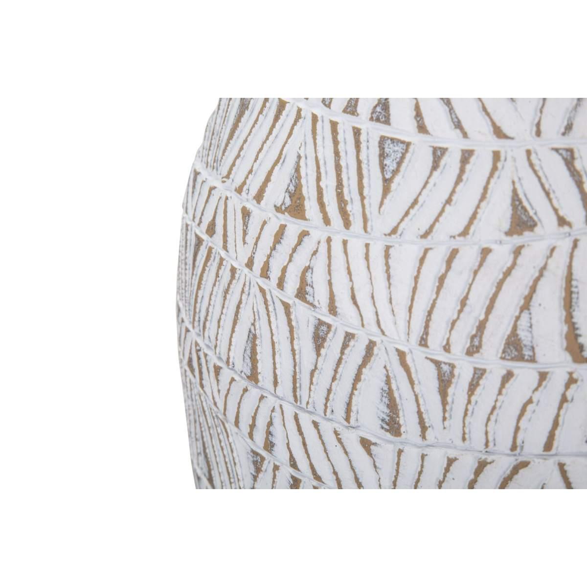 Vaso Resina Nairobi cm.30,5x11,5x46,5 |Mauro Ferretti