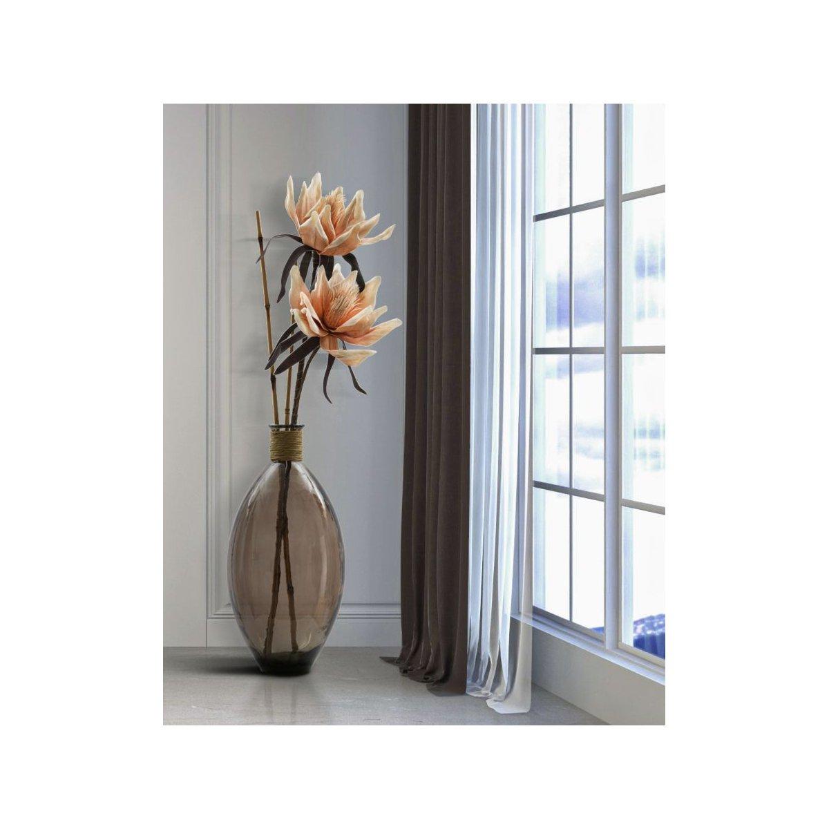 Vaso Rope Artemis Vetro Riciclato cm.Ø29x59 Made In Spain |Mauro Ferretti