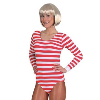 Body Righe Bianco e Rosso |Orlob