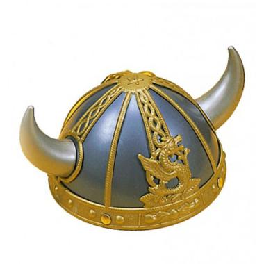 Elmo Vichingo Blu e Oro |Carnival Toys