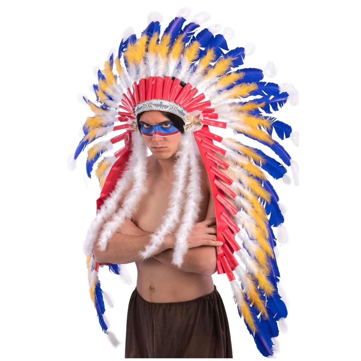 Copricapo Indiano Lusso |Carnival Toys