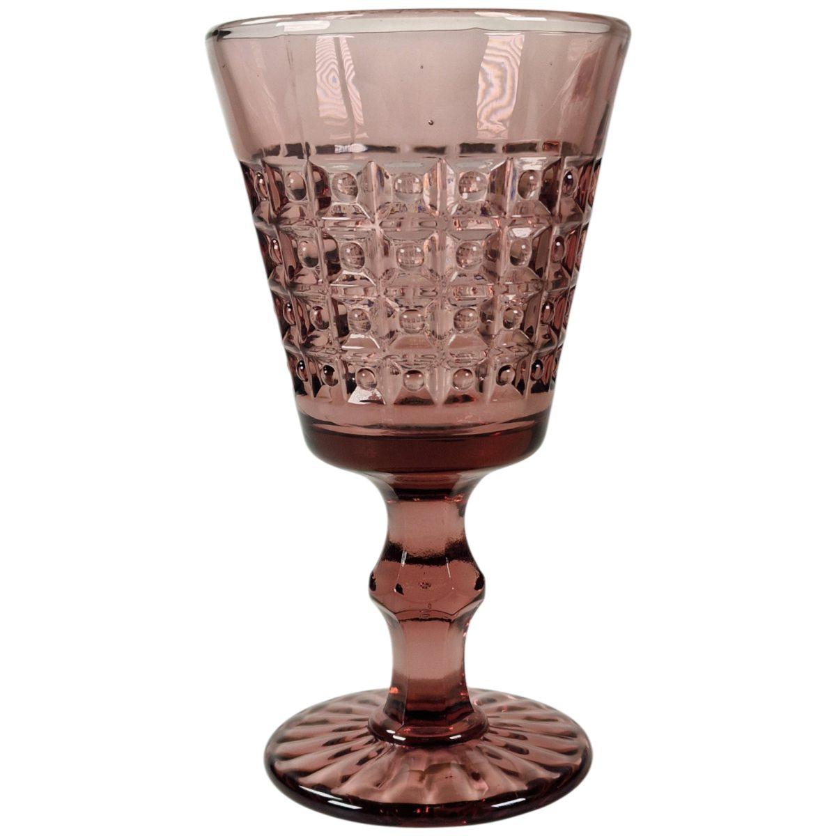 Bicchiere Vetro Singolo Calice Windsor Rosa ml.240 | Allreds