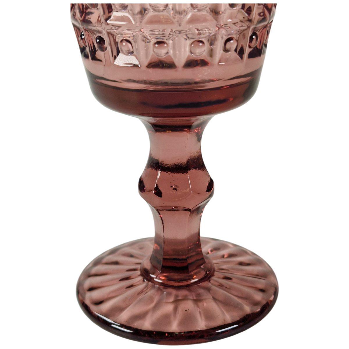 Bicchiere Vetro Singolo Calice Windsor Rosa ml.240 | Allreds