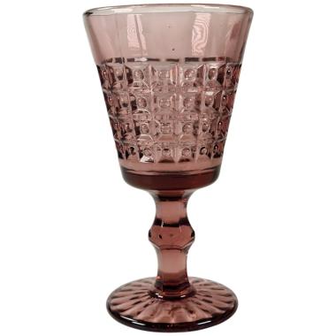 Bicchiere Vetro Singolo Calice Windsor Rosa ml.240 | Allreds