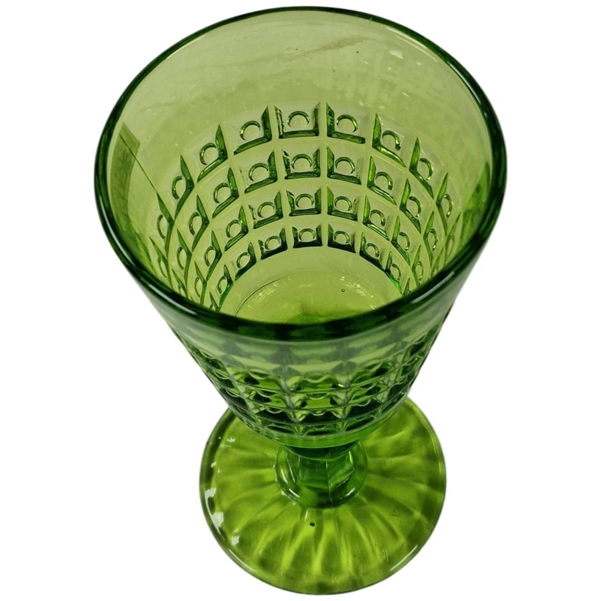 Bicchiere Vetro Singolo Calice Windsor Verde ml.240 | Allreds