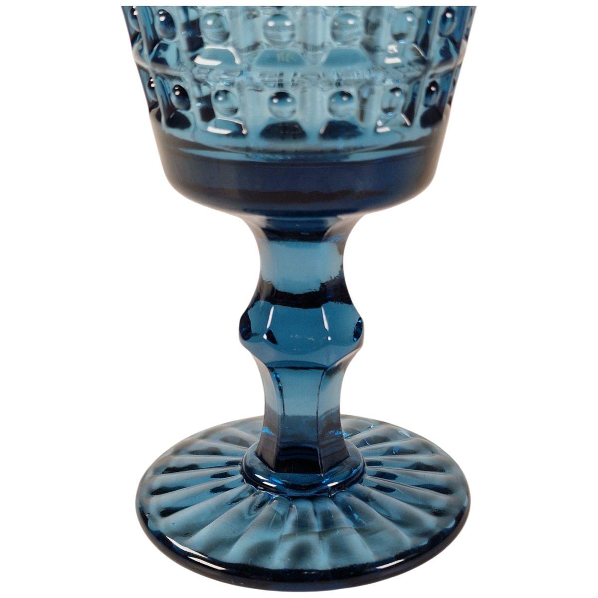 Bicchiere Vetro Singolo Calice Windsor Blu ml.240 | Allreds