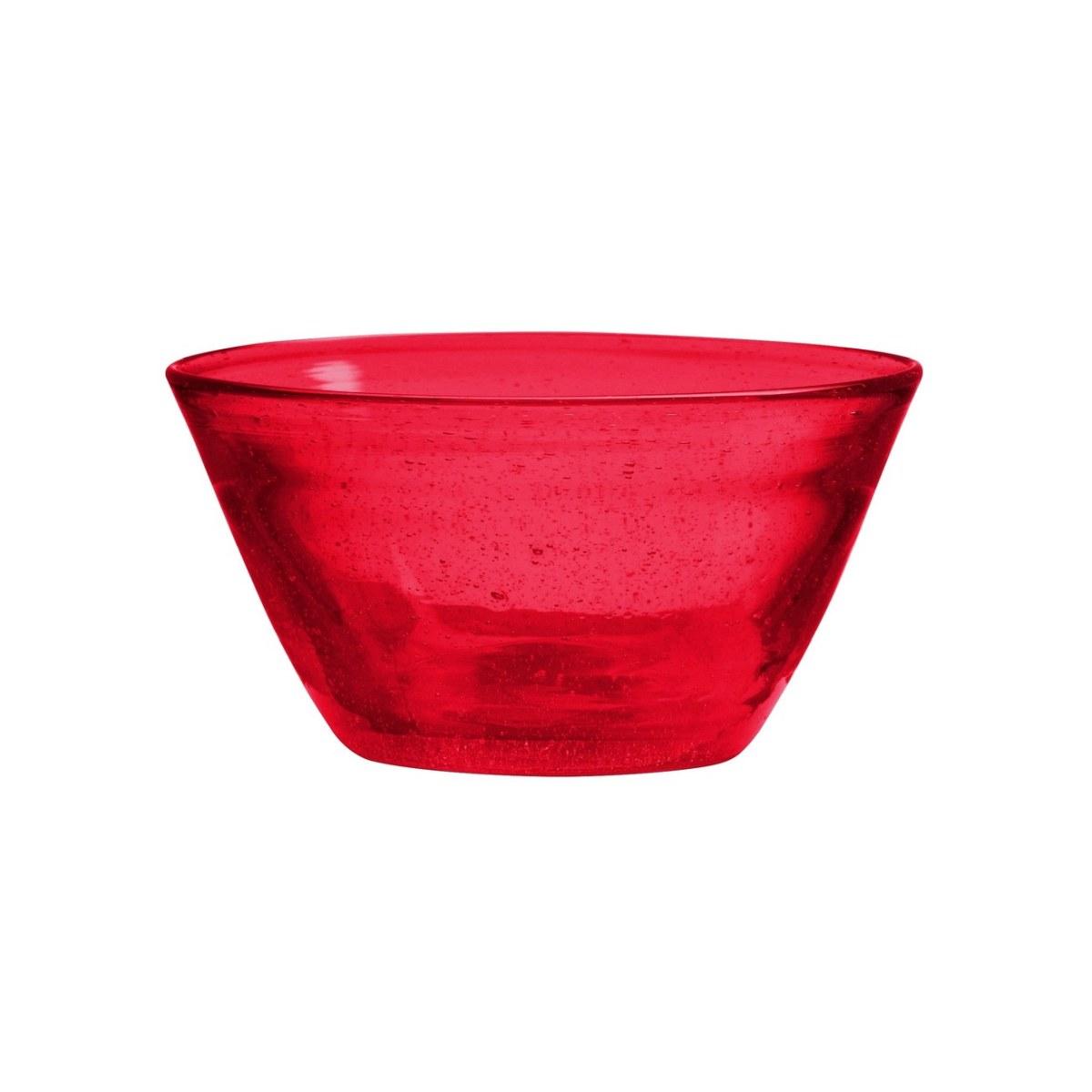 Ciotola Vetro Surf Rossa | Allreds