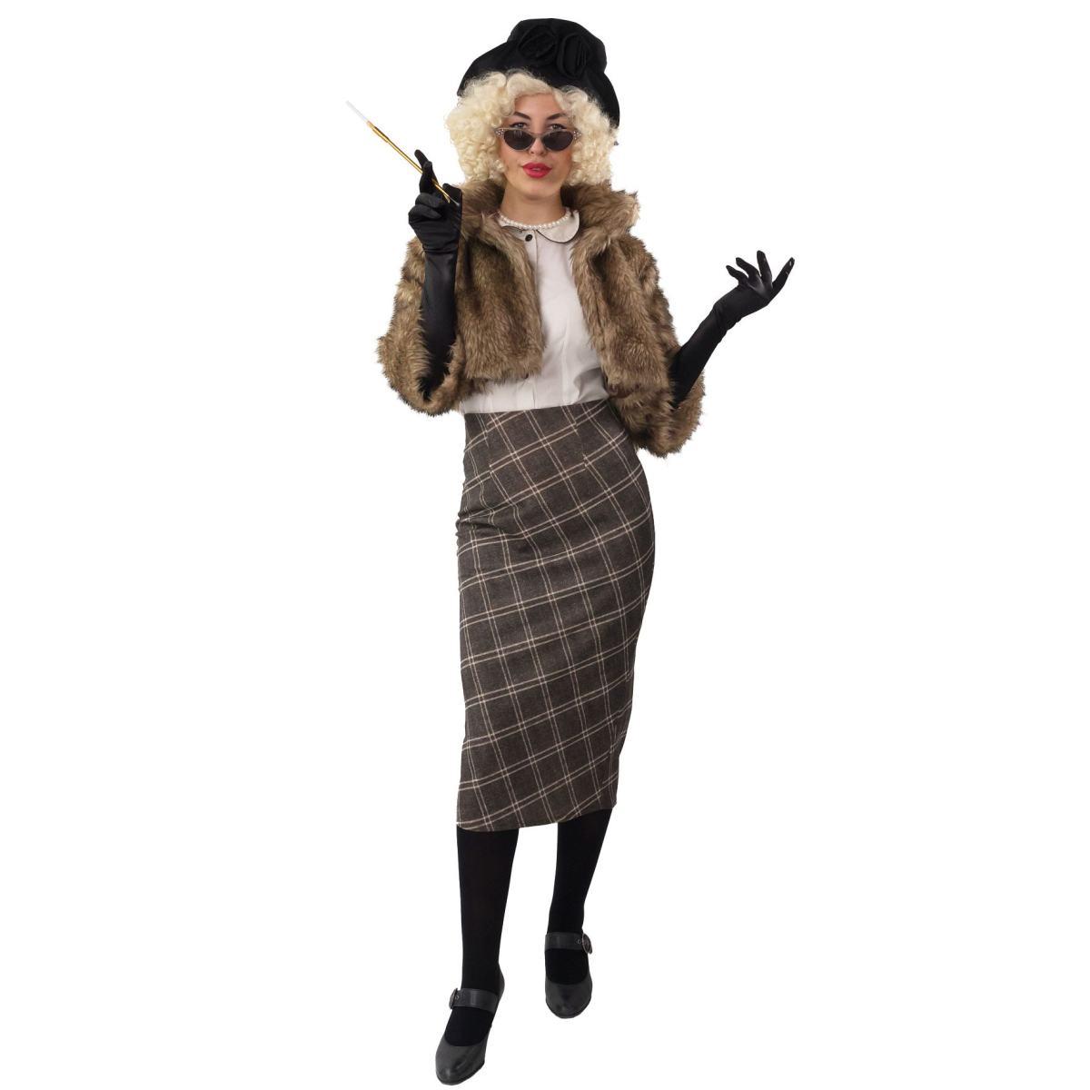 Giacca Pelliccia Sintetica Marrone |Orlob