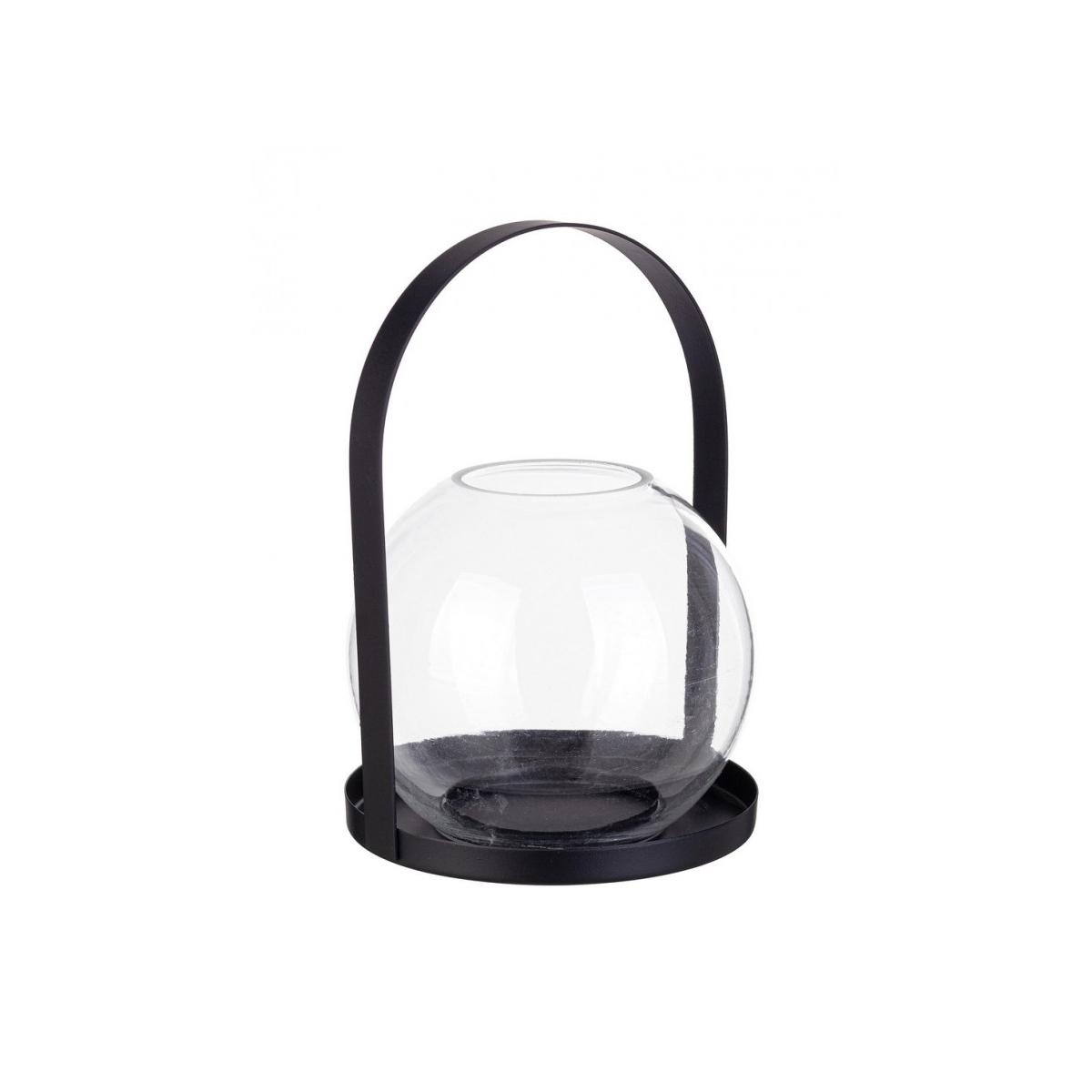Portacandela Merope Nero cm.Ø12,5 | Bizzotto