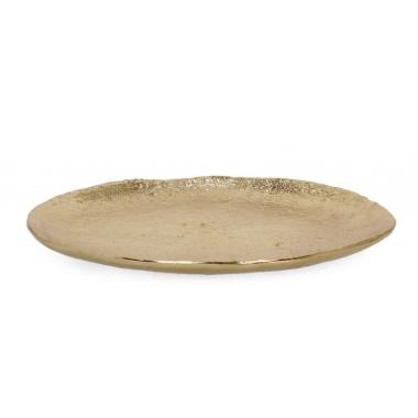 Vassoio Decorativo Indhur To Oro cm.Ø28 | Bizzotto