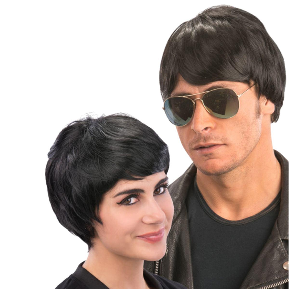 Parrucca Carnevale Nera Liscia |Carnival Toys