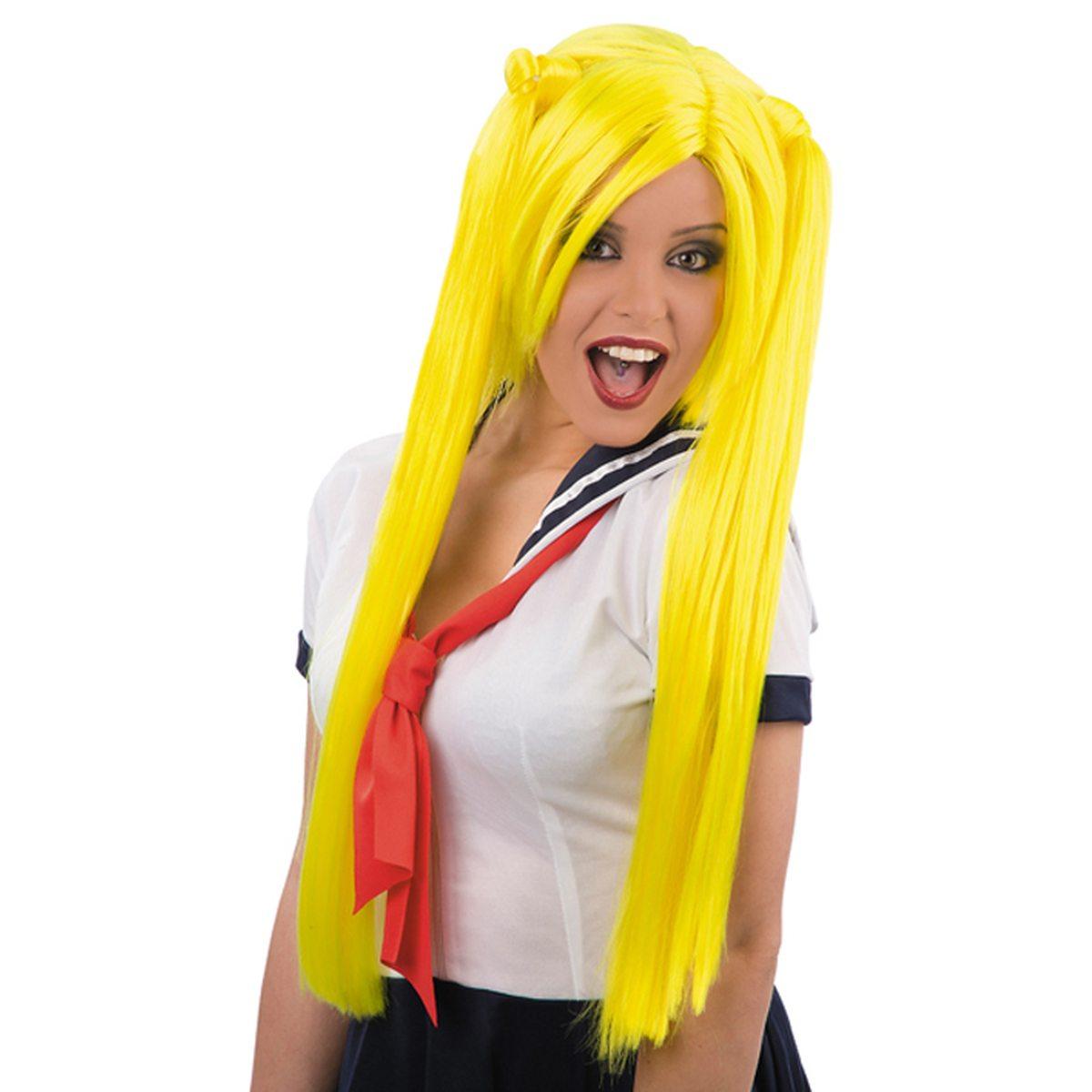 Parrucca Taylor Moon Gialla Liscia |Carnival Toys