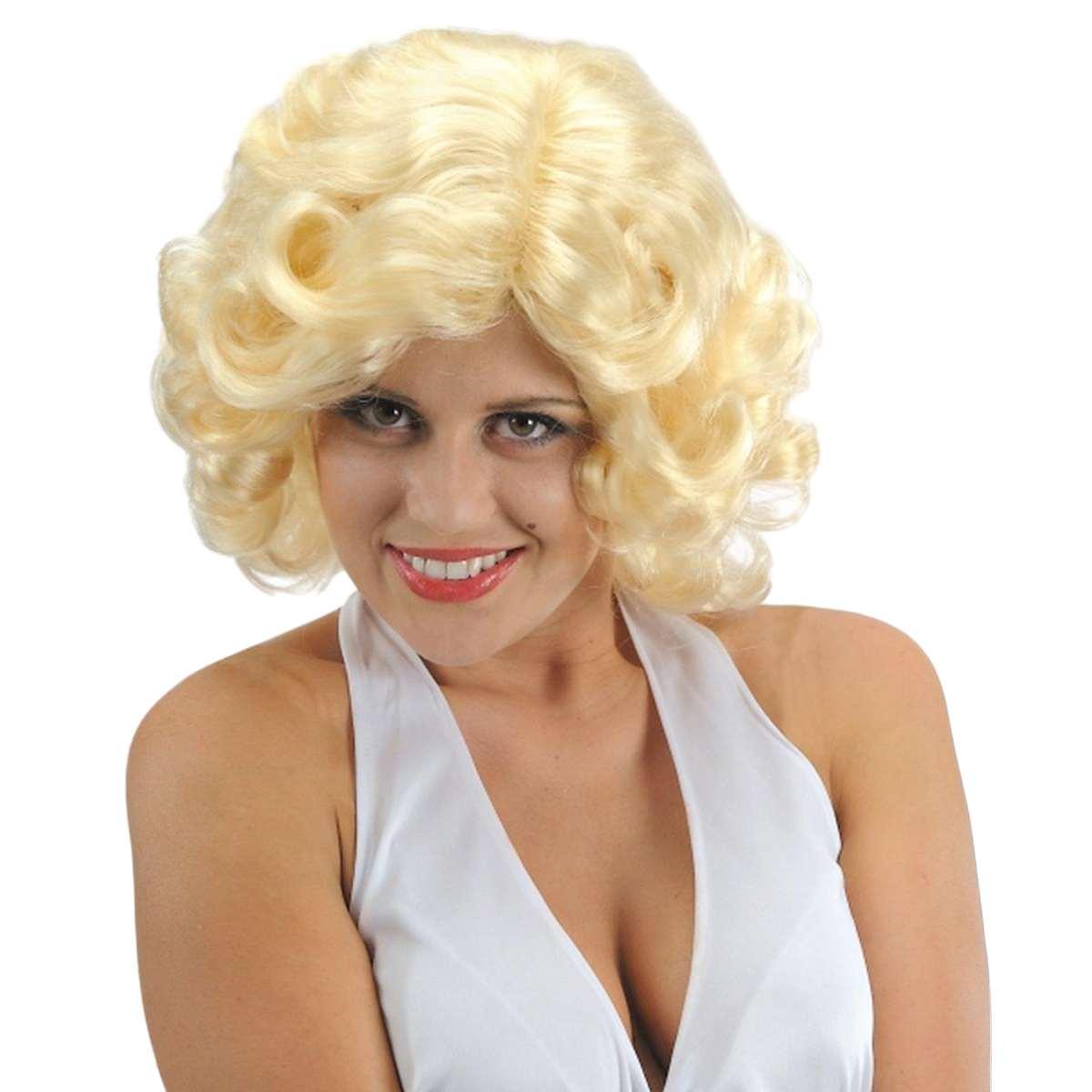 Parrucca Bionda Marilyn Riccia |Carnival Toys