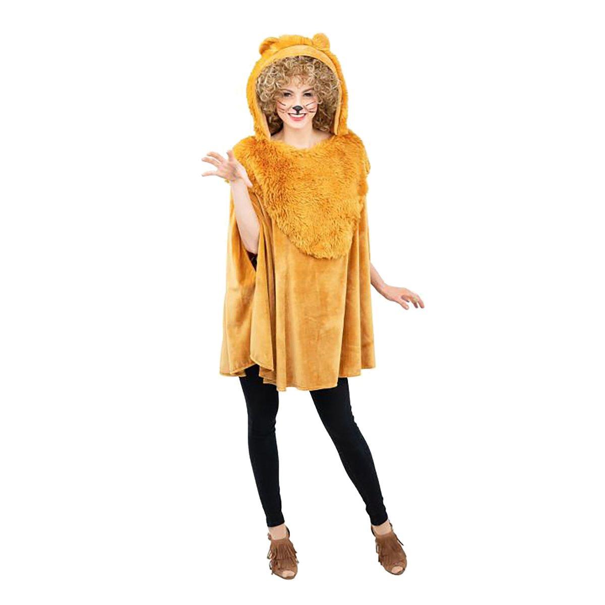 Costume Leone Mantella con Cappuccio |Orlob
