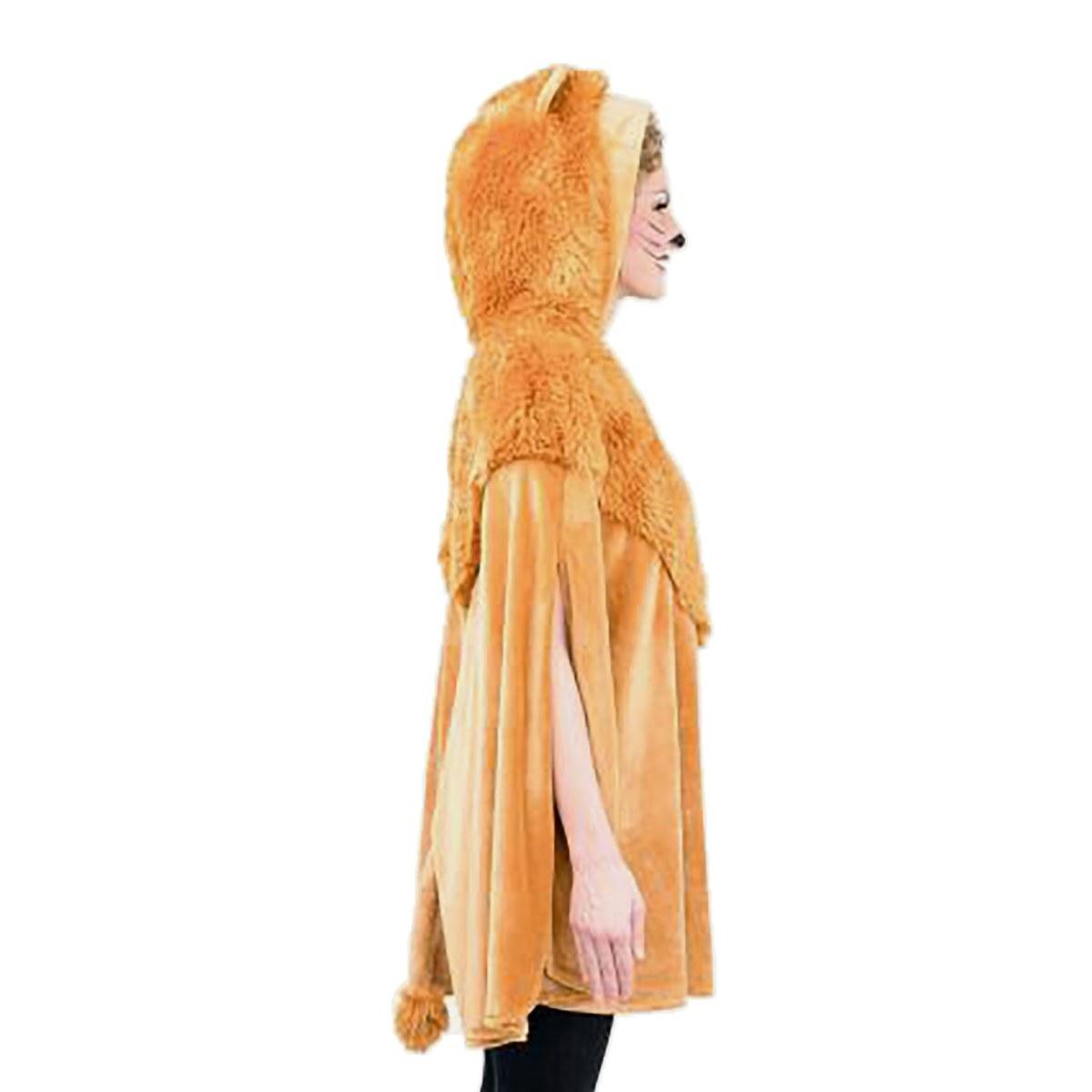 Costume Leone Mantella con Cappuccio |Orlob