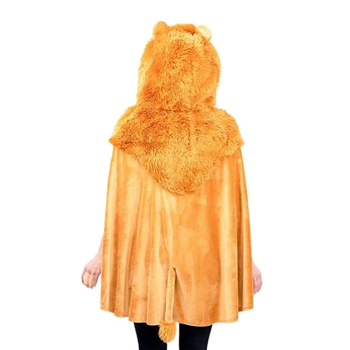 Costume Leone Mantella con Cappuccio |Orlob