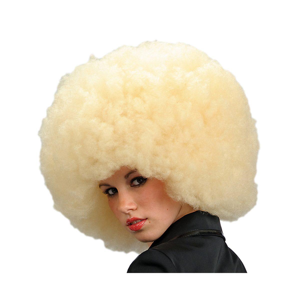 Parrucca Afro cm.Ø40 Bionda |Carnival Toys