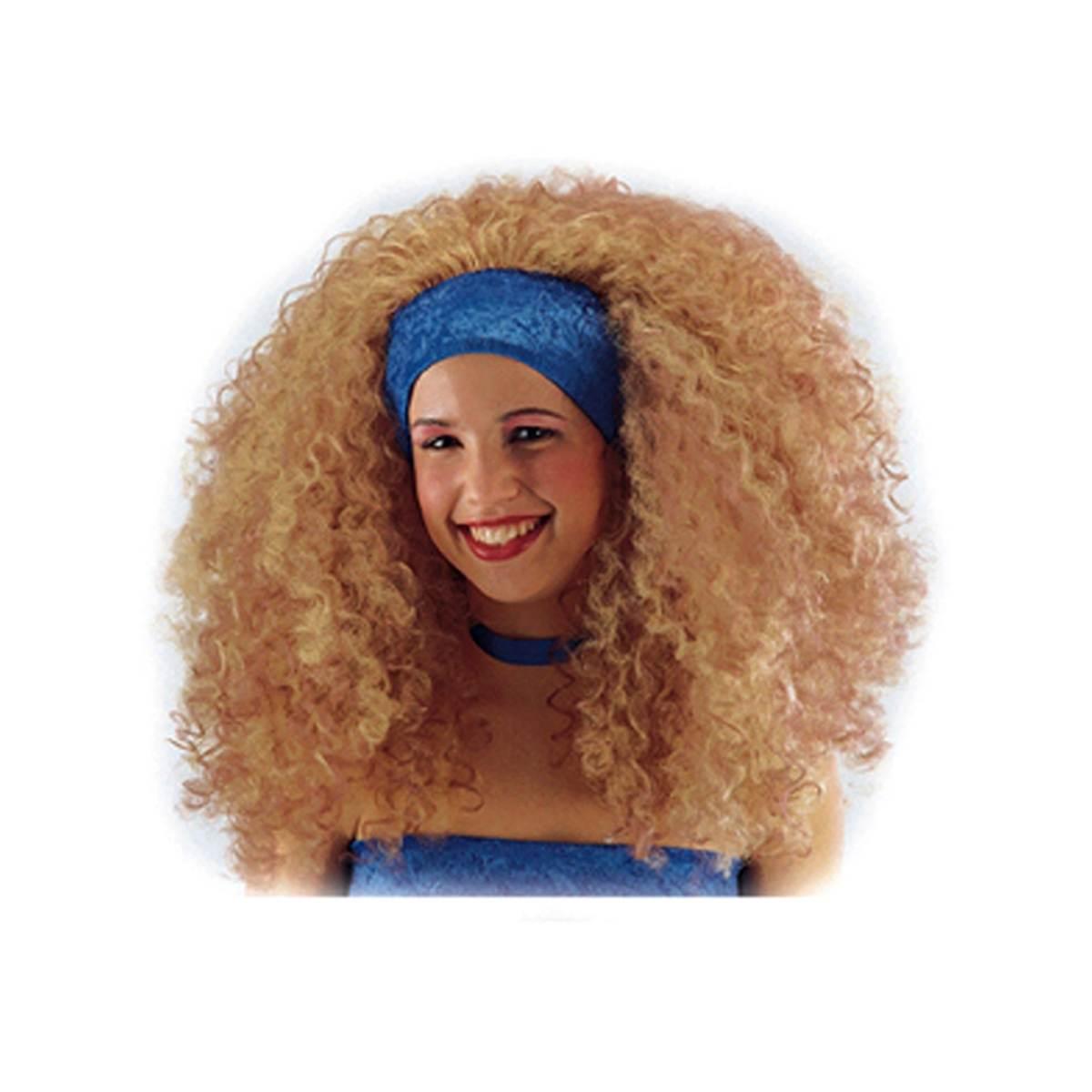 Parrucca Ricciolona con Fascia |Carnival Toys