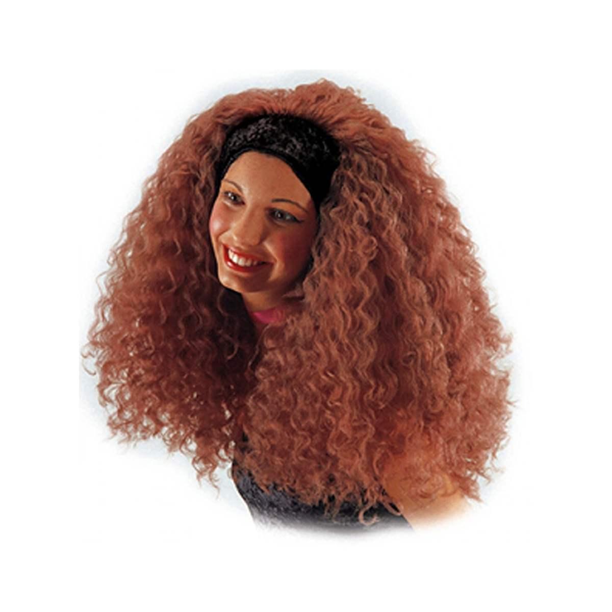 Parrucca Ricciolona con Fascia |Carnival Toys