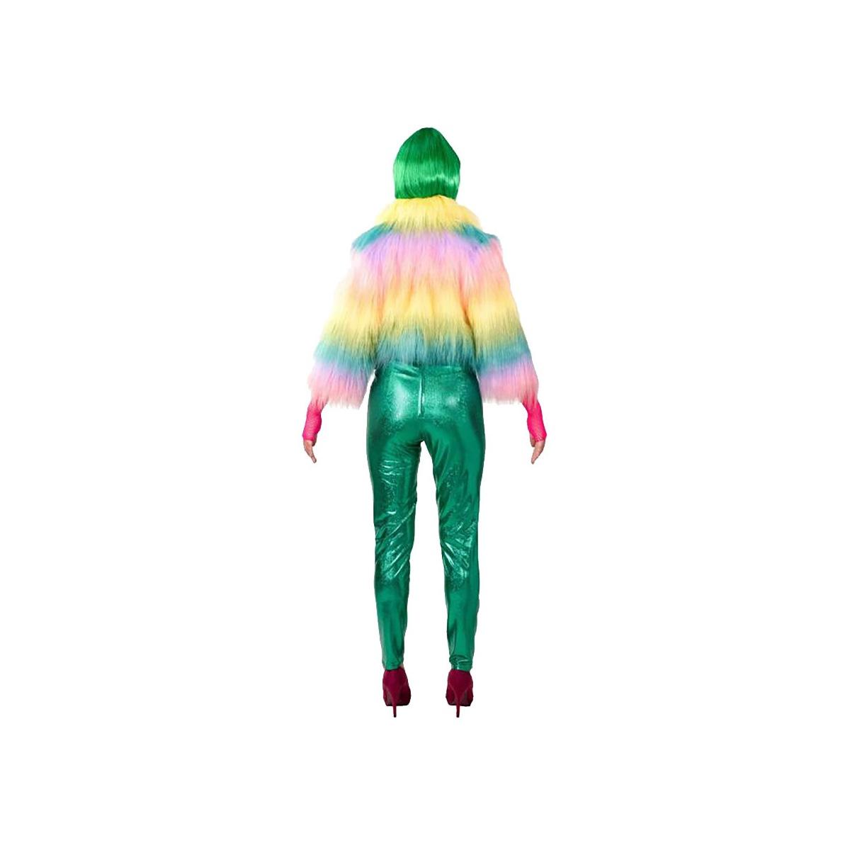 Leggins Verde Lucido Elasticizzati Vita Alta |Orlob