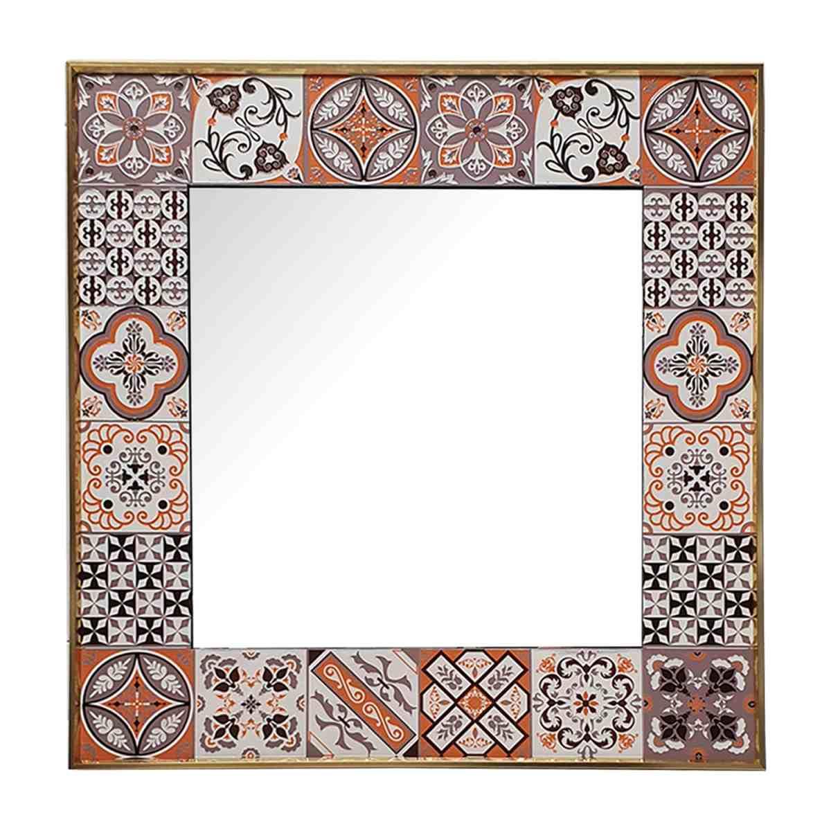 Specchio Alluminio Mosaico Orod Quadro | Vacchetti