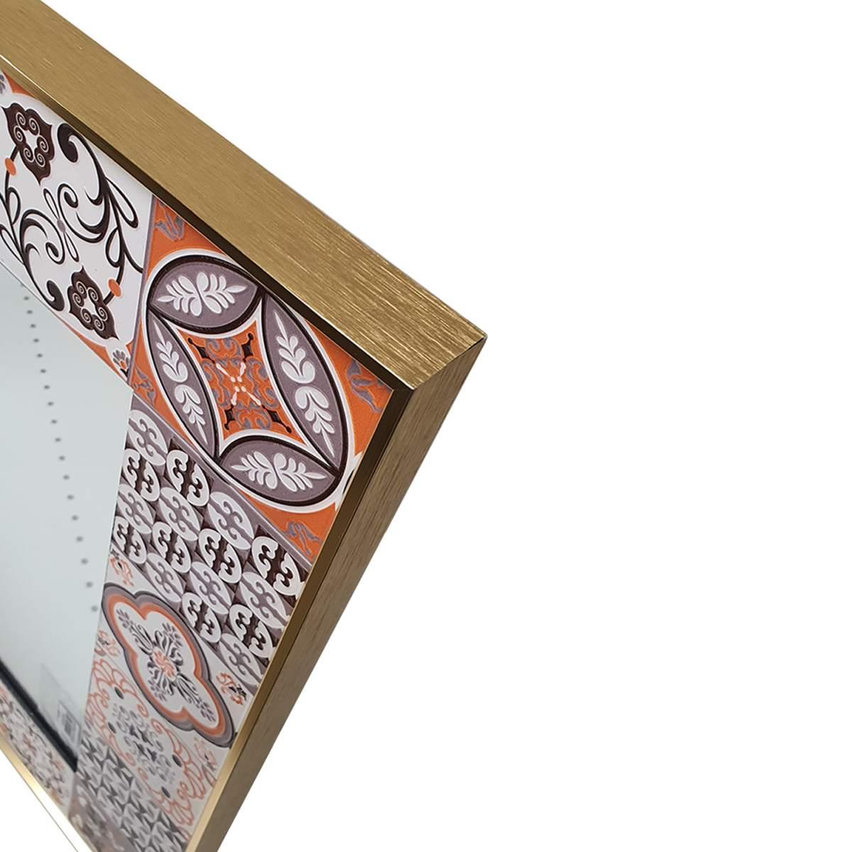 Specchio Alluminio Mosaico Orod Quadro | Vacchetti