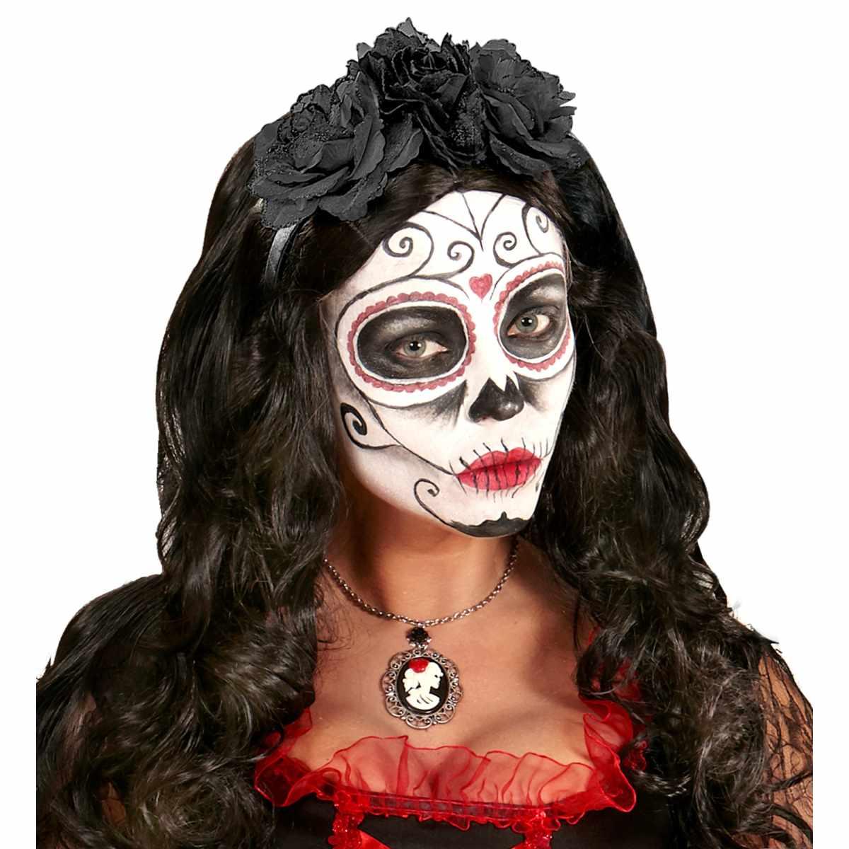 Cerchietto con Fiori Neri |Widmann